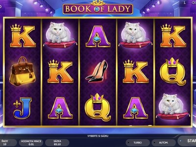 Слот Book Of Lady студии Endorphina