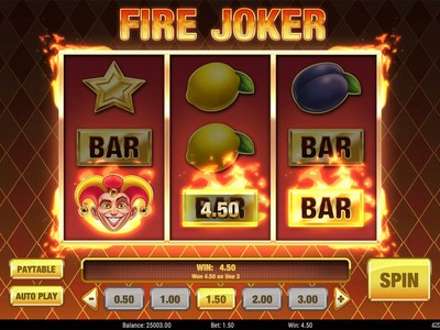 Видеослот Fire Joker
