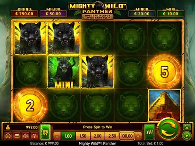 Игровой автомат Mighty Wild: Panther — RTP 96.0%
